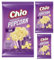 Chio, Mikrowellen-Popcorn-Dessert, Instant-Snack-Popcorn 100 Gramm x 3 Stück