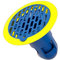 Scarico a Pavimento per Doccia, Valvola Antiriflusso Fognatura Inserto di Drenaggio Tappo di Scarico, Pale della Ventola di Drenaggio a Struttura a per Cucina Bagno (BLUE)