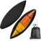 420D Thickened Kayak Canoe Cover, Waterproof Durable Canoe Storage Dust Cover UV Protection Sunblock Shield for Fishing Boat/Kayak/Canoe/Paddle Board