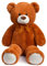 BEJOY 100cm Teddybär, Riesen Plüschtiere Kuschelbären große Stofftier Schmusetier, Liebesgeschenk Geburtstag, Valentinstag, Braun