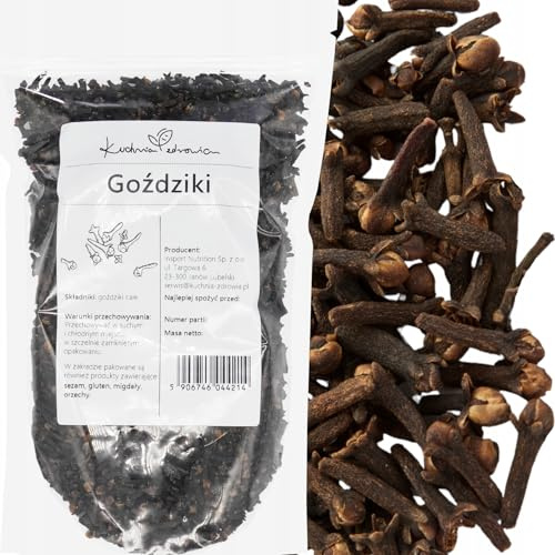 Clous De Girofle Entiers 500g – Épice Aromatique Naturelle, Saveur Chaleureuse Et Épicée, Idéale Pour Vin Chaud, Desserts, Marinades Et Tisanes – Kuchnia Zdrowia