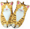 Cat Oven Mitts Cotton Heat Resistant Baking Mitts Anti Scald Gloves for Kitchen 1Pair.