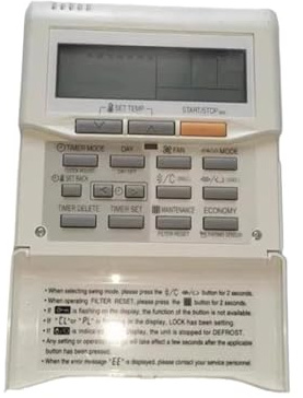 APG0001-0203E, Compatible Con Fujitsu, Controlador De Línea De Pantalla Del Panel De Control T/Mini UTY-RNKYT UTY-RNNQN AR-6TC2 UTB-YUB AR-3TA11, Controlador De Botón De Aire Acondicionado Reemplazado