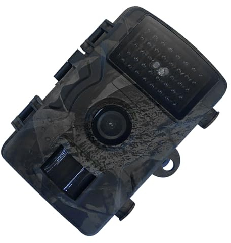 SKISUNO Nachtjagdkamera Grün mit 2 Zoll Farbdisplay, 12mp 1080p | Außenkamera, Infrarot Nachtkamera mit 26 Ir LED und 0, 8 S Auslösung, 32g Speicher