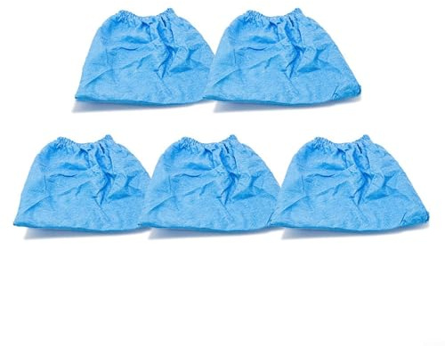 Gettimore Lot de 5 sacs filtrants lavables en tissu pour aspirateurs Parkside pour PNTS 1300 C3 IAN 102791 pour aspirateurs secs et humides