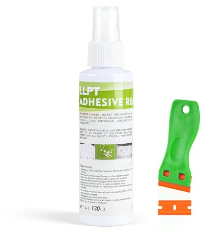 LLPT Rimuovi Colla Spray Rimuovi Etichette 130ml 1 Pezzi
