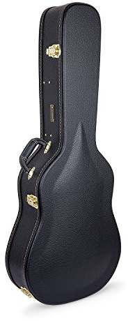 Crossrock casos crw600d funda rígida de arco superior caso de madera para 6 o de 12 cuerdas guitarra acústica Dreadnought