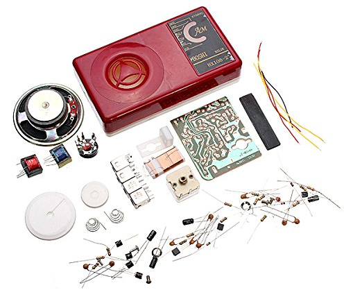 Bluelover Sept Appareils De Bricolage Électronique Am Radio Kit d'apprentissage Électronique