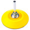 Craft-Equip Ø75mm Schleifteller medium Klett-Teller Polierteller 6mm Spanndorn Schleifen