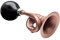 Electra Bicycle Electra Bugle Horn Fahrrad Ball Hupe Tröte Klassisch Retro Signal Klingel, 5409, Farbe Rose Gold