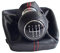 Hatu Cubierta de la perilla de cambio manual de 6 velocidades Cubierta de cuero de la PU para el polvo para Audi A4 B6 B7 2000-2008 (6 velocidades)