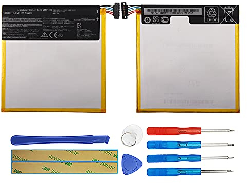 Duotipa Ersatzakku Batterie C11P1303 Kompatibel mit Google Nexus 7 Second Gernaration (Version 2013) ME571 ME571K ME571KL K008 K009 Akku mit Werkzeugen