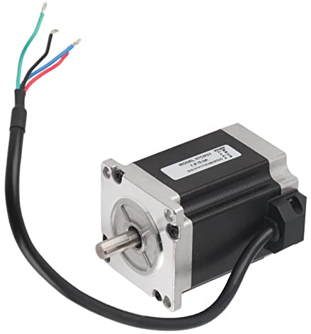 stepper motor, elektronik bausatz, schrittmotor, CNC 23 2-Phasen-Schrittmotorsteuerung, 57CM23 5A 2,1 Nm 8 mm Schaft 76 mm Länge Schrittmotortreiber-Kit für alle 3D-Drucker DIY