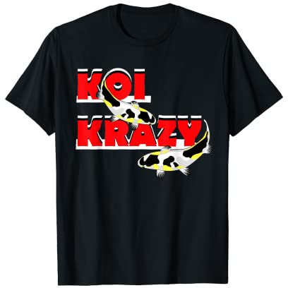 Butterfly Koi Teich, Showa Koi Fisch, Tancho Sanke, Kohaku Koi T-Shirt