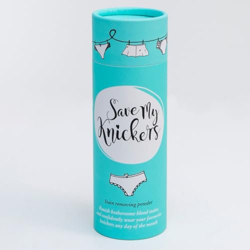 Save My Knickers - Blood Stain Remover - Perfect for underwear, clothes, sheets, bedding, pyjamas.