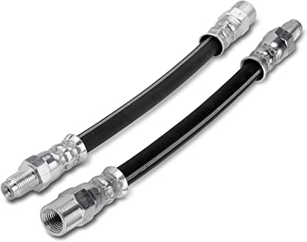 Frankberg 2X Bremsschlauch Bremsschläuche Hinten Links Rechts Außen Kompatibel mit 80 1.6L-2.8L 1986-1996 90 1.6L-2.3L 1984-1991 Golf III 1H1 1.6L-2.9L 1991-1997