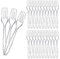 Forchette Plastica, 200pcs Posate di Plastica Riutilizzabili e Robuste per Eventi Aperto e Chiuso, Feste di Compleanno, Catering, Matrimoni