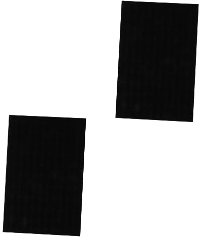 Cabilock Schmuckschale 2-Teilige Box Halsketten-Organizer Einsatz Aufbewahrung Verkauf Display Sammeln Samttabletts Schwarzer Halter Matte Polster Ohrring Vitrine Schubladeneinlage
