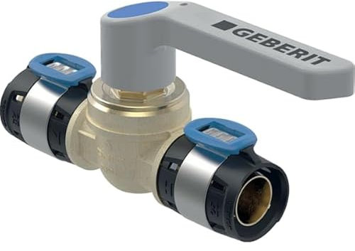 Geberit FlowFit Kugelhahn mit Betätigungshebel, 16 mm