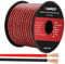 VIABRICO 14AWG 100FT Electrical Wire 2 Conductors Red Black for LED Lighting Strips Flexible Extension Cord 14 Gauge Copper Clad Aluminum Wire 12V/24V DC Cable