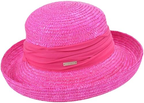 Seeberger Naturstroh Bolero Sonnenhut UV 80 Pink One Size