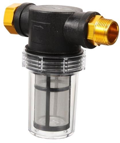 POPETPOP Garden Inlet Filter High Pressure Sediment Filter Washer Portable Easy Install