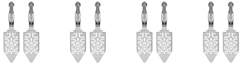 Beelooom 8 Pieces Absinthe Spoons, Stainless Steel Absinthe Cocktails Spoon Making Kit Gothic Absinthe Fountain Spoon Dripper