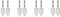 Beelooom 8 Pieces Absinthe Spoons, Stainless Steel Absinthe Cocktails Spoon Making Kit Gothic Absinthe Fountain Spoon Dripper