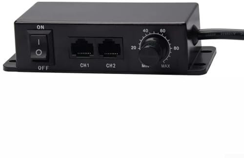 Compact 0 10V Dimmer Switch Perfect for Spotlights, Downlights, and Ceiling Lights with Synchronized Dimming