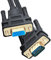 KJDKNC Câble d'extension VGA mâle vers femelle de qualité supérieure avec double anneaux magnétiques pour une connexion stable entre les appareils