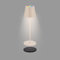 BRILONER - RGBW LED Tischlampe kabellos IP44 mit Ladestation, stufenlos dimmbar, Akku & Lichtquelle tauschbar, Nachttischlampe, Dekolampe, LED Lampe, Akku Tischleuchte, Restaurant, 36x12 cm, Beige