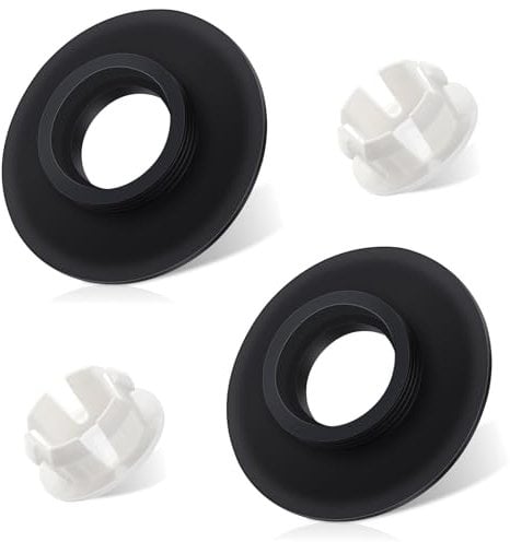 Flush Valve Seal for Ideal Standard, SV01967, Replacement kit, 2 Pcs Black