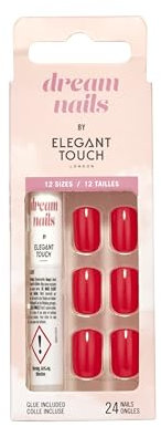 Elegant Touch Dream Nails - Red