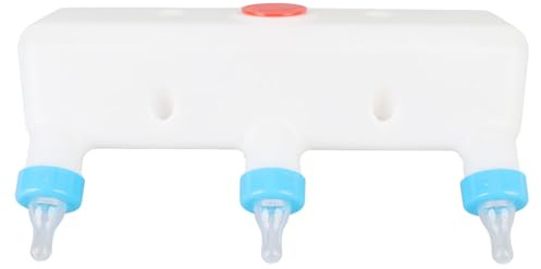 OVAQUIXI Goat Milk Feeder 3 Nipples Portable Piglet Nursing Bottle Farm Drinking Equipment
