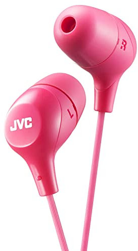 JVC HAFX38P Earbuds Earphones - Pink