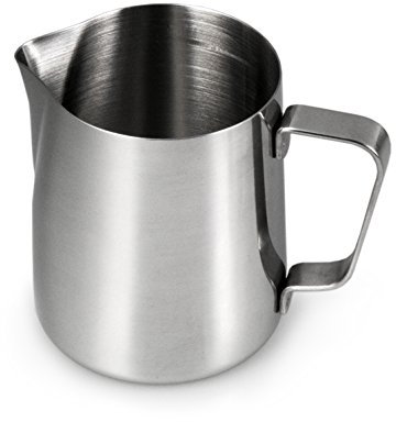 Bricco per latte in acciaio inox, caraffa per latte da 500 ml, per caffè