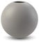 Cooee Design Ball Vase 10cm Grey