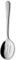 Grunwerg Windsor Carded Slotted Serving Spoon SSVGWDR/C, 18/0 Stainless Steel, Black