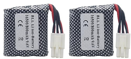 2PCS 9.6V 800mAh Hohe Lithiumakku für S911 S912 S913 S916 9112 9123 9115 9116 9120 15-DJ02 15-DJ03 Hochgeschwindigkeit RC Fahrzeug Drift abseits Elektrische Modell Spielzeug Wiederaufladbare Akku