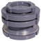 QuQuyi PVC Regentonne Schottverschraubung 3 Zoll Wassertank Anschluss mit Stecker Thru-Bulk Rohrfitting für Regentonnen,Aquarien,Pools(1 Stück)