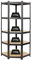 PROREGAL Eckregal Ragnar 1x: 180x70x40cm Grau Fachlast 175kg, Kellerregal, Steckregal, Garagenregal, Lagerregal