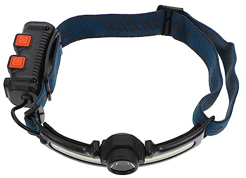 Toddmomy Lampe Frontale Dextérieur Rechargeable Pour Cyclisme Pêche De Nuit Design Compact