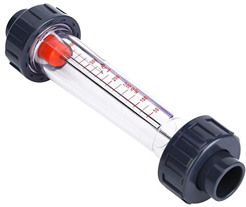 JMorCO Wasserdurchflussmesser, ABS-Kunststoffrohr-Durchflussmesser, 40–400 l/h, hochpräziser Wasserdurchflussmesser