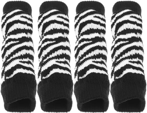 NOLITOY Dog Leg Warmers: for Dogs Pet Socks Compact Cotton As Shwon Cotton Kitchen Counter Storage Dining Table Service Workshop Bench Layout, 4 PCS