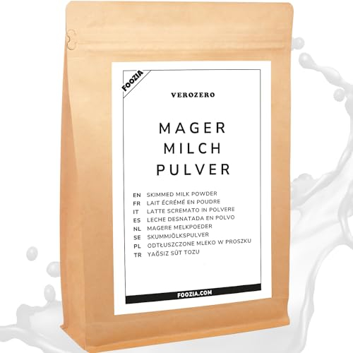 Magermilchpulver Milchpulver Aus Reiner Frisch Milch Hergestellt 400g von Foozia