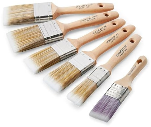HAMILTON Prestige Synthetic Paint Brush set x 6, 2100105-305