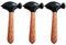 Lezevn 3Pcs Inflatable Hammer Blow Up Inflated Hammer Inflated Pool Bath Seaside Fun Toy for Kids Children Fancy Dress