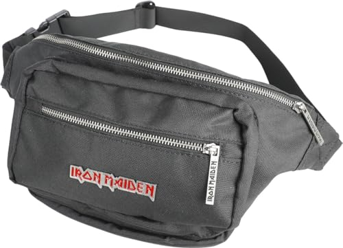 Iron Maiden Logo Unisex Gürteltasche schwarz 100% Polyester Band-Merch, Bands, Festival