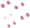 TEOZBLU 24 Pièces Faux Ongles Court Carrés Français Nude Ongles à Coller, Rose Ballerine Press on Nails pour Femmes et Filles
