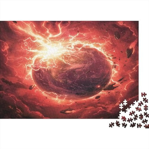Planetarischer Einfluss auf die Erde Puzzle 1000 Teile - Puzzle Für Erwachsene, Puzzle, Puzzlespiel Erwachsenen Puzzlespiel Puzzel 1000pcs (75x50cm)